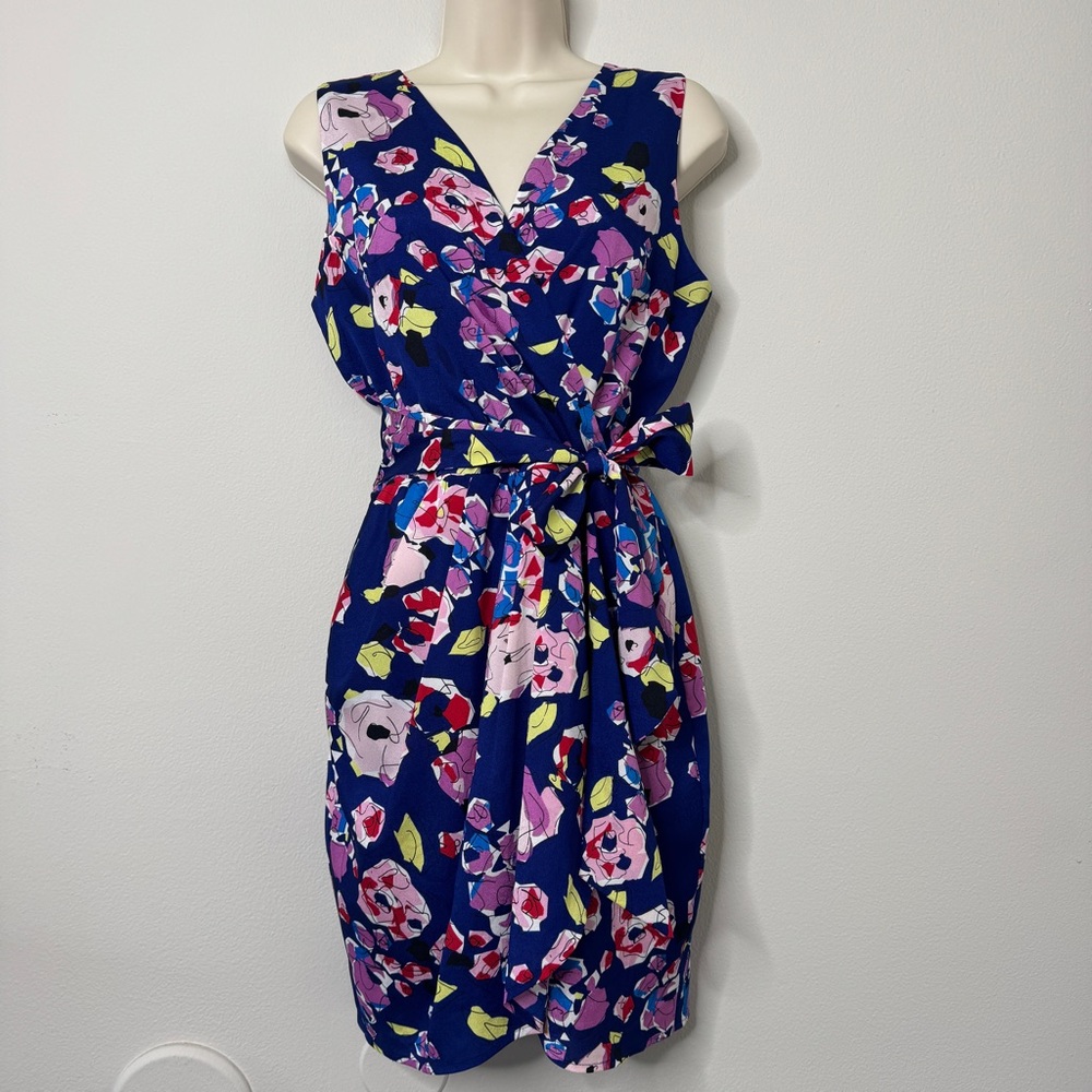 Yumi Kim Midi Dress in Floral Blue Small